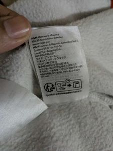 H&amp;M Relaxed Fit Grey Unisex Sweatshirt