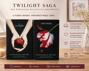 Twilight & New Moon Books by Stephenie Meyer