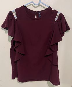 Cold Shoulder Top