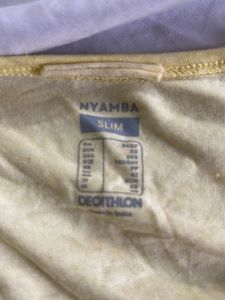 Decathlon Yellow Basic T-Shirt
