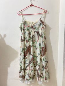 Hippie Fairycore Lace Dress 🧚🏻