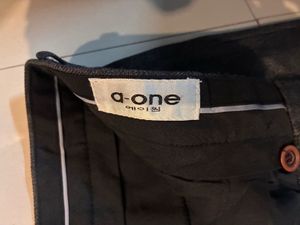 Classic Grey Pleated Korean Formal Trousers