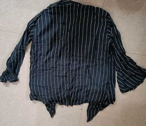 Striped top with Embellishments
