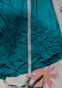 Elegant Teal Kurta with Embellishments