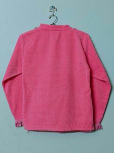 Pink Embellished Crop Top