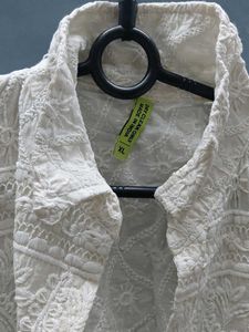 embroidery shrug