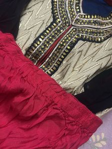 Embellished Kurta Set