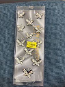 Sparkling Butterfly Embellishments