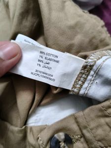 Khaki Cargo trouser