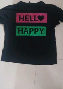 Hello Happy Graphic T-Shirt
