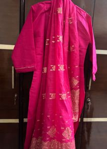 Elegant Pink Kurta Set