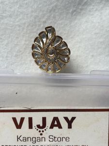 Stunning Designer Kundan Ring