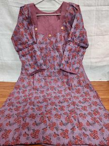 Winter Printed Kurti