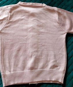 Chic Pink Knit Cardigan