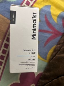 Minimalist Vitamin B12 Face Toner