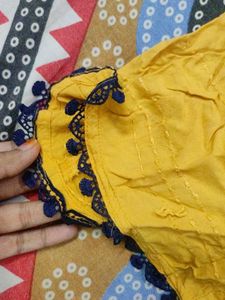Stylish Mustard Yellow Kurta