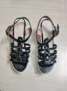 Black Block Heels