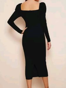 Black Bodycone Dress