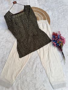 Corset Style Farshi Salwar Co-ord set