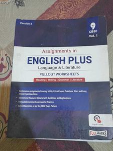 Assignments in English Plus: CBSE Class 9