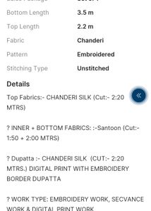 New Heavy Embroidery Dress Material