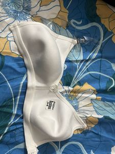 White Backless Bra