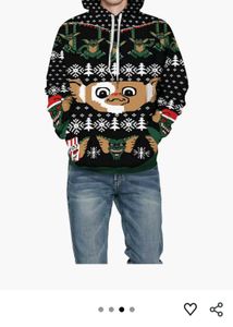 Grace's Secret Men's and Women's 3D Santa Print Ch