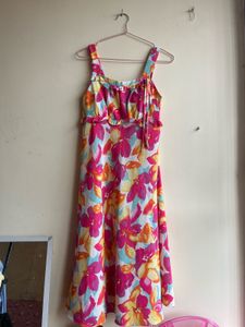 Floral Sundress & savana hangbag
