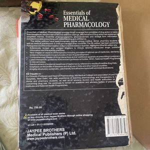 Essentials of Medical Pharmacology 6th Ed