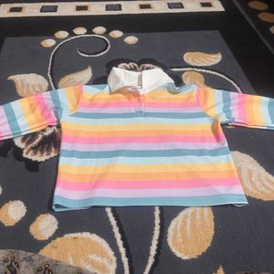 Striped Long Sleeve Top