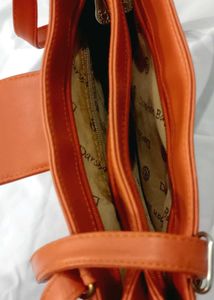 Orange Shoulder Bag