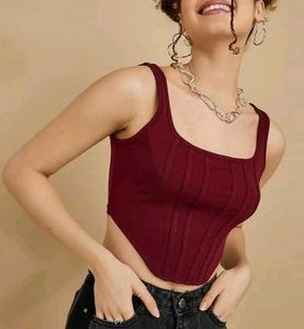 L size red corset 💋✨
