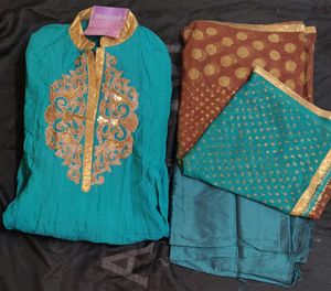 Seven East Semi Stitched Suit