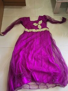Beautiful Purple Ethnic Gown