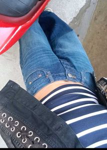 Wide Leg Dark Wash Denim Jeans