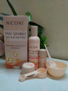 Niconi Tan Vanish Gluta-Kojic Skin Polish Set