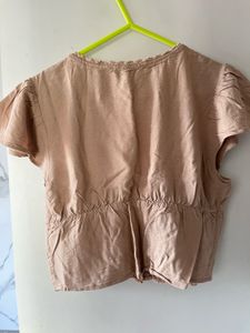 Chic Button-Up Crop Top