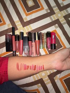 Assorted Lipsticks - Multiple Shades of mauve, pin