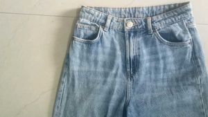 blue denim jeans