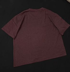 Maroon Heathered T-Shirt