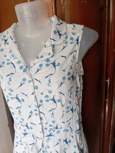 Floral White play suit