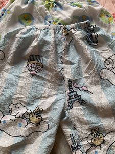 3 Cute Pajama Shorts Set