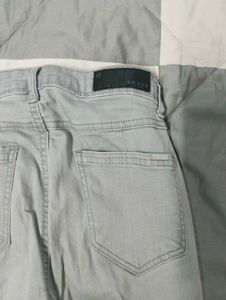 Gray Denim Jeans