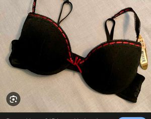 Black Lace Trim Bra with beautiful brief 👍
