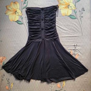 Chic Black Tube Dress