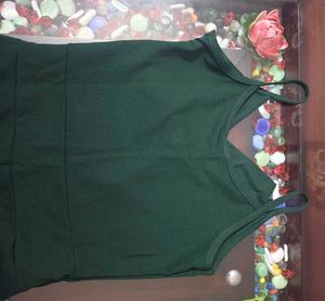 green long jumpsuit