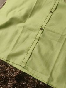 Embellished Pastel Green Kurta