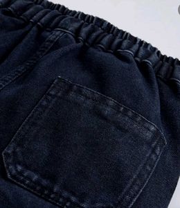 Drawstring denim Pants