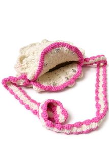 Handmade Crochet Flower Crossbody Bag