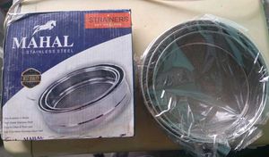 3 Pcs Mahal Stainless Steel Strainers Set
